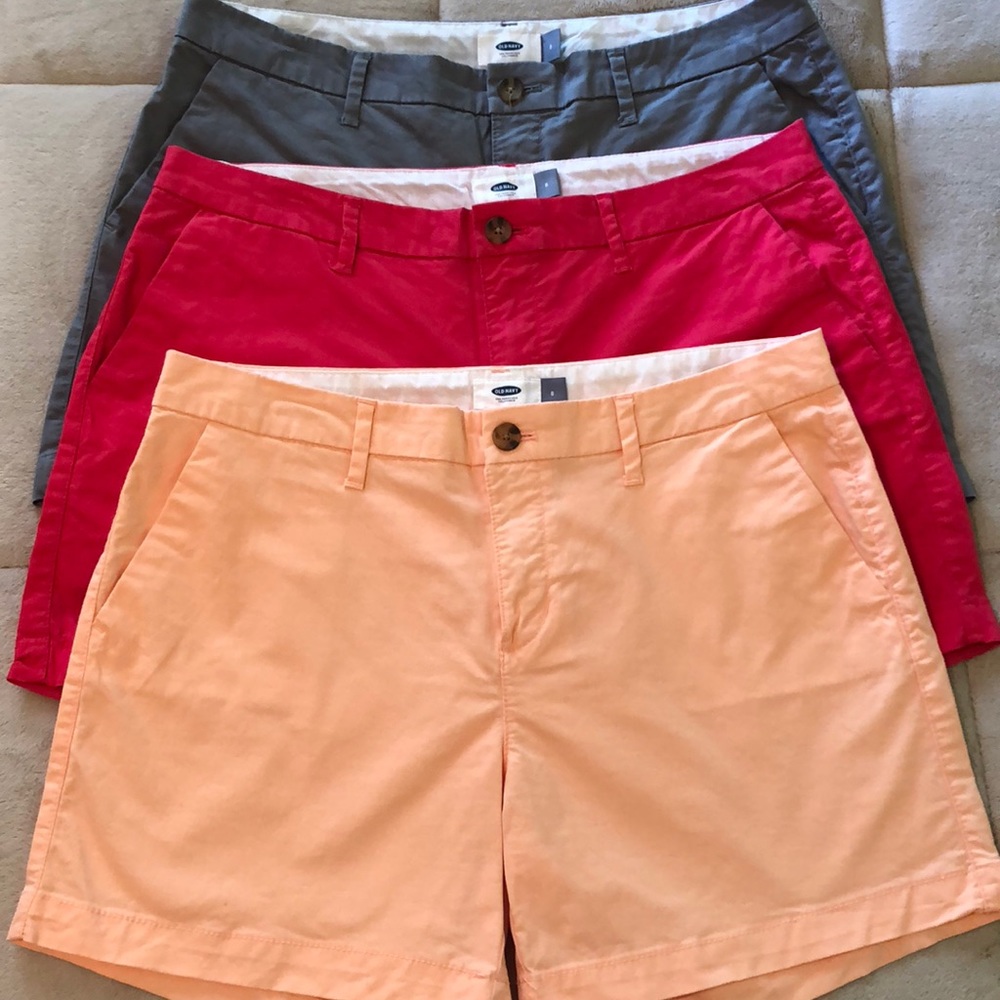 Three 5” shorts